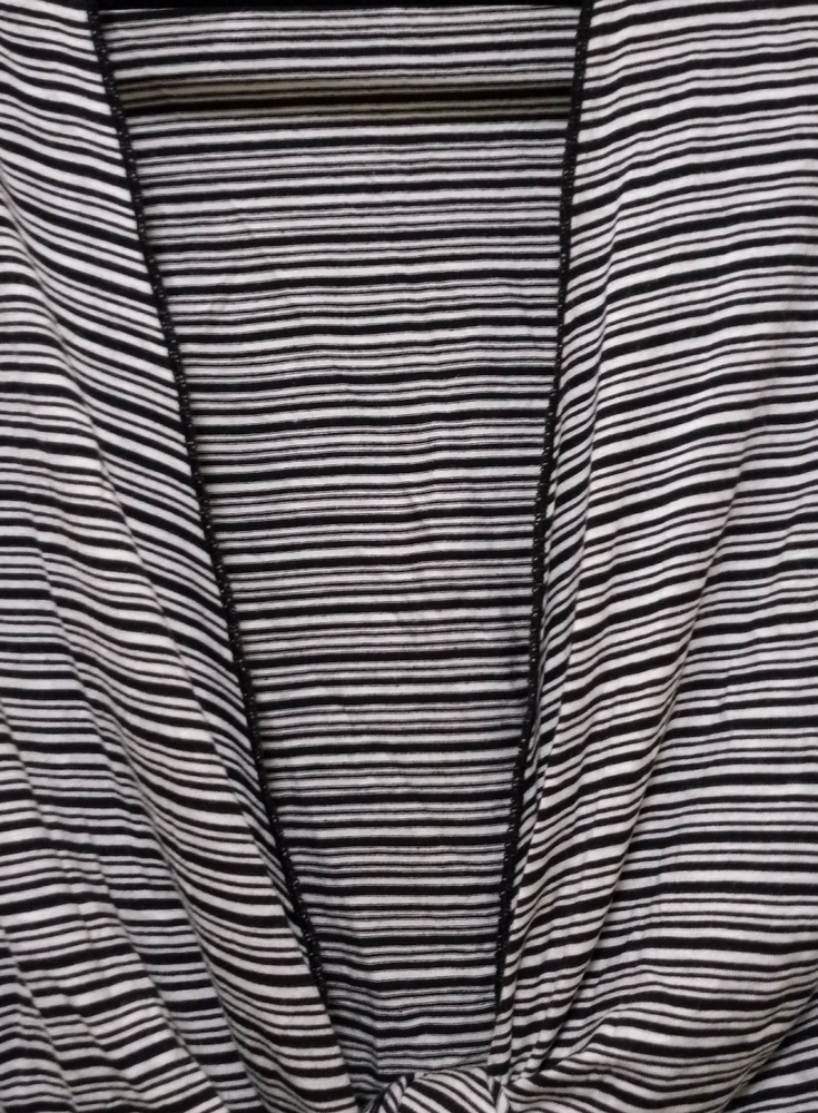 Versatile Striped, Lightweight Cardigan - image 2